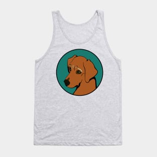 Judgmental Dog - Funny Animal Design Tank Top